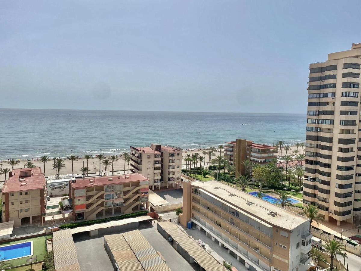 T Hercules Apto 6 Pax Vistas Al Mar, Aire Ac Wifi Inmo Leo Playa De San Juan Alicante Eksteriør billede
